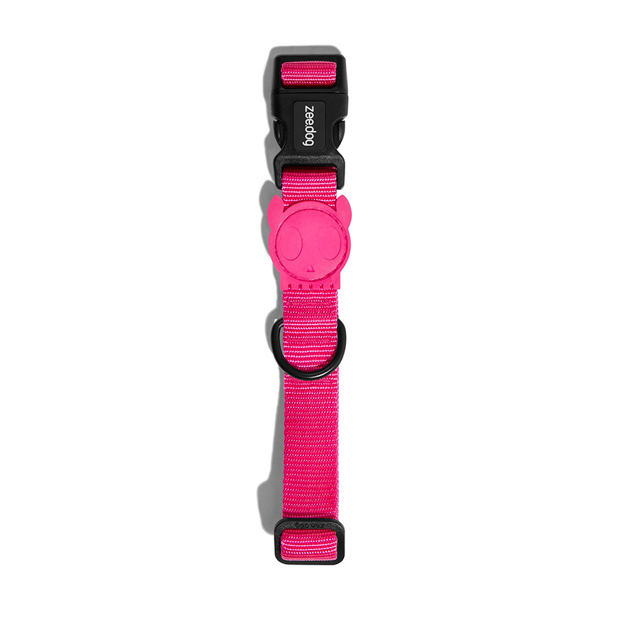 Coleira Zee.Dog Pink Led para Cães