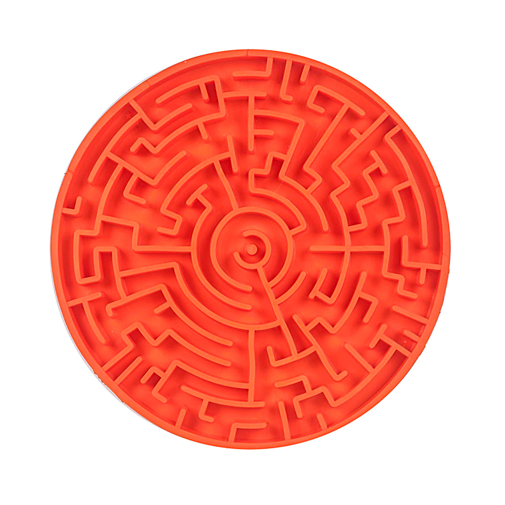 Brinquedo e Comedouro Pet Games Labirinto Laranja para Cães e Gatos