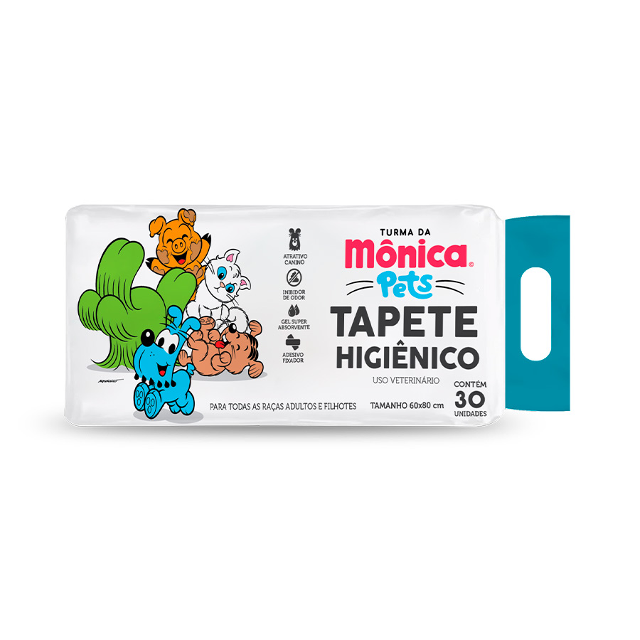 Tapete Higiênico Turma da Mônica Pets para Cães