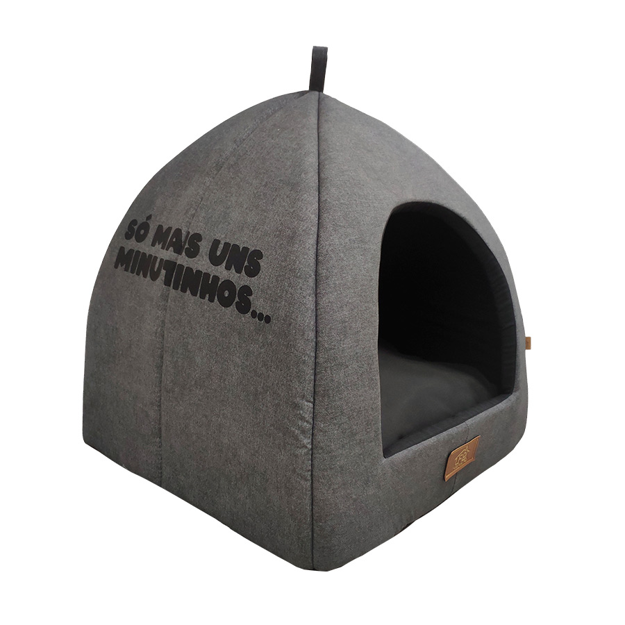 Cabana Fábrica Pet New Collection Preto para Cães e Gatos