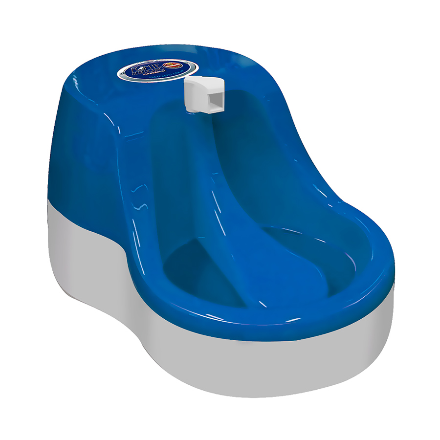 Fonte Bebedouro Furacão Pet Azul para Cães e Gatos Bivolt