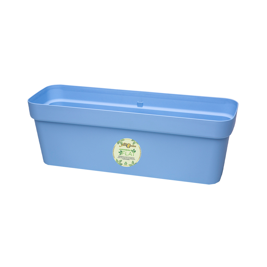 Jardineira All Garden Flat Azul - 80 cm