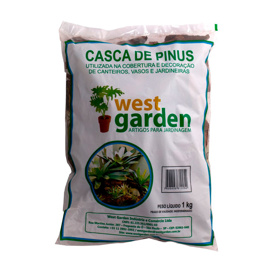 Casca de Pinus West Garden 1 kg
