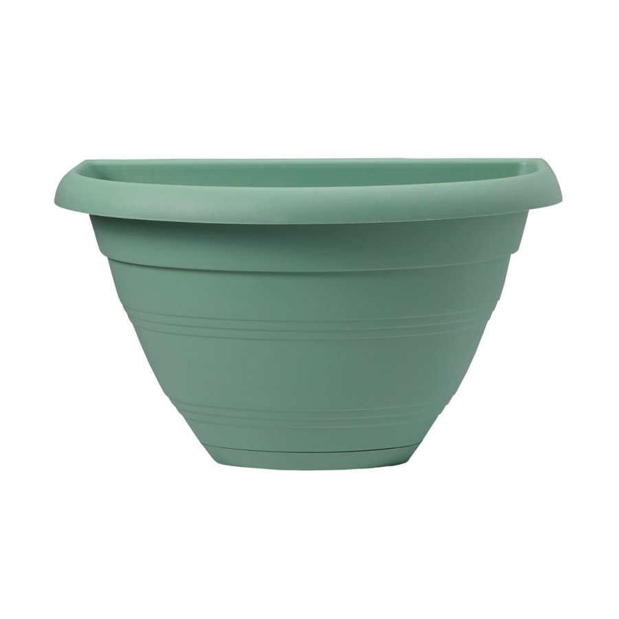 Vaso West Garden Porto de Parede com Prato Verde Pastel