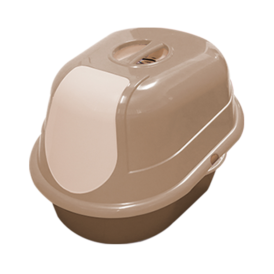 Banheiro Furacão Pet Cat Toalete Marrom para Gatos