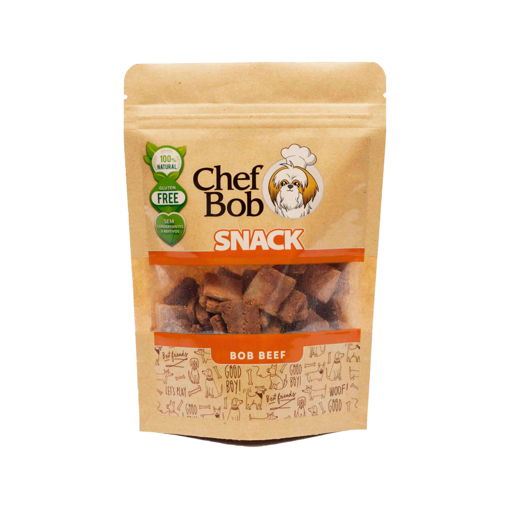 Snack Chef Bob Beef para Cães 100 g