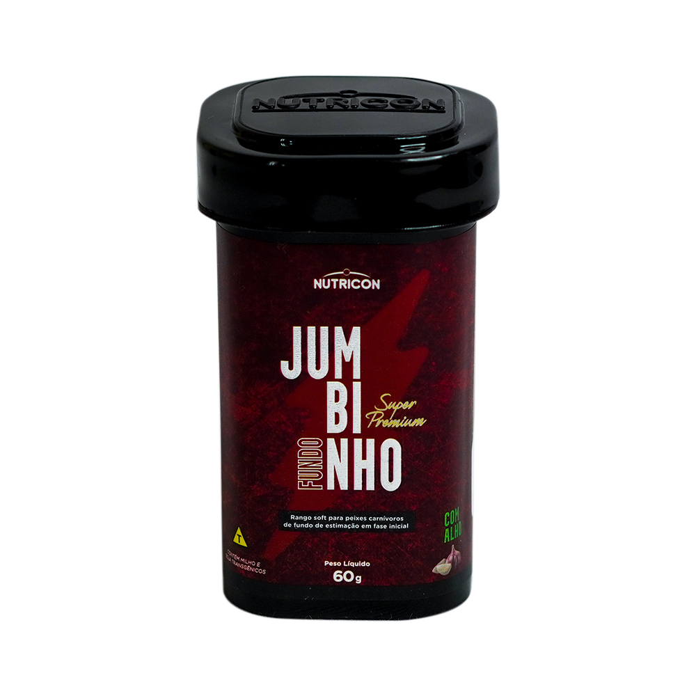 Ração Nutricon Jumbinho Soft para Peixes Carnívoros de Fundo