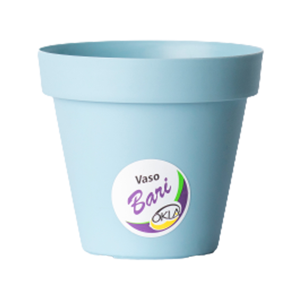 Vaso Okla Bari Azul Vintage para Jardim