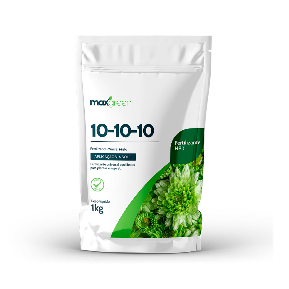 Fertilizante Forth Maxgreen 10-10-10 para Jardim 1 kg