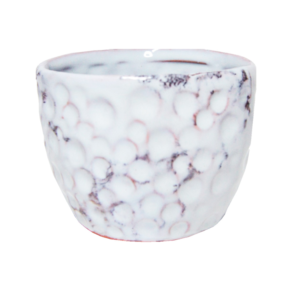 Vaso Floral Atlanta Cerâmica Seleta Branco