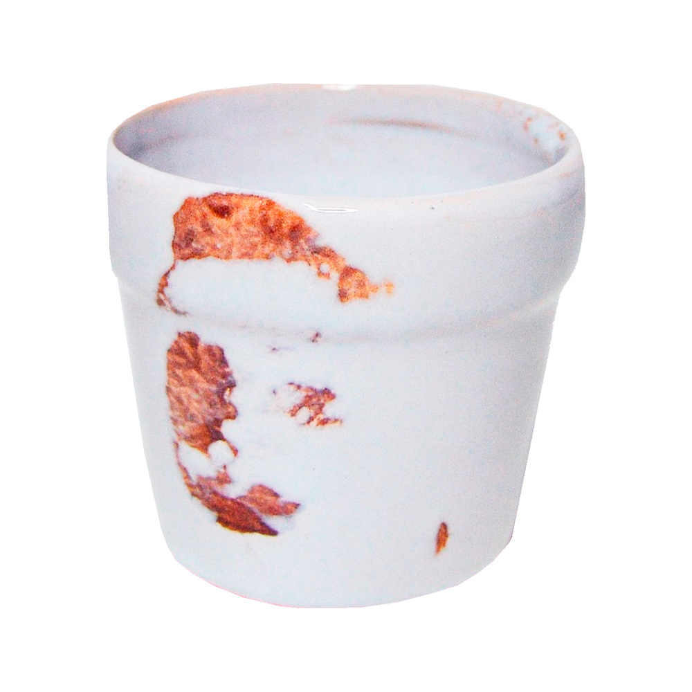 Vaso Floral Atlanta Cerâmica Branco