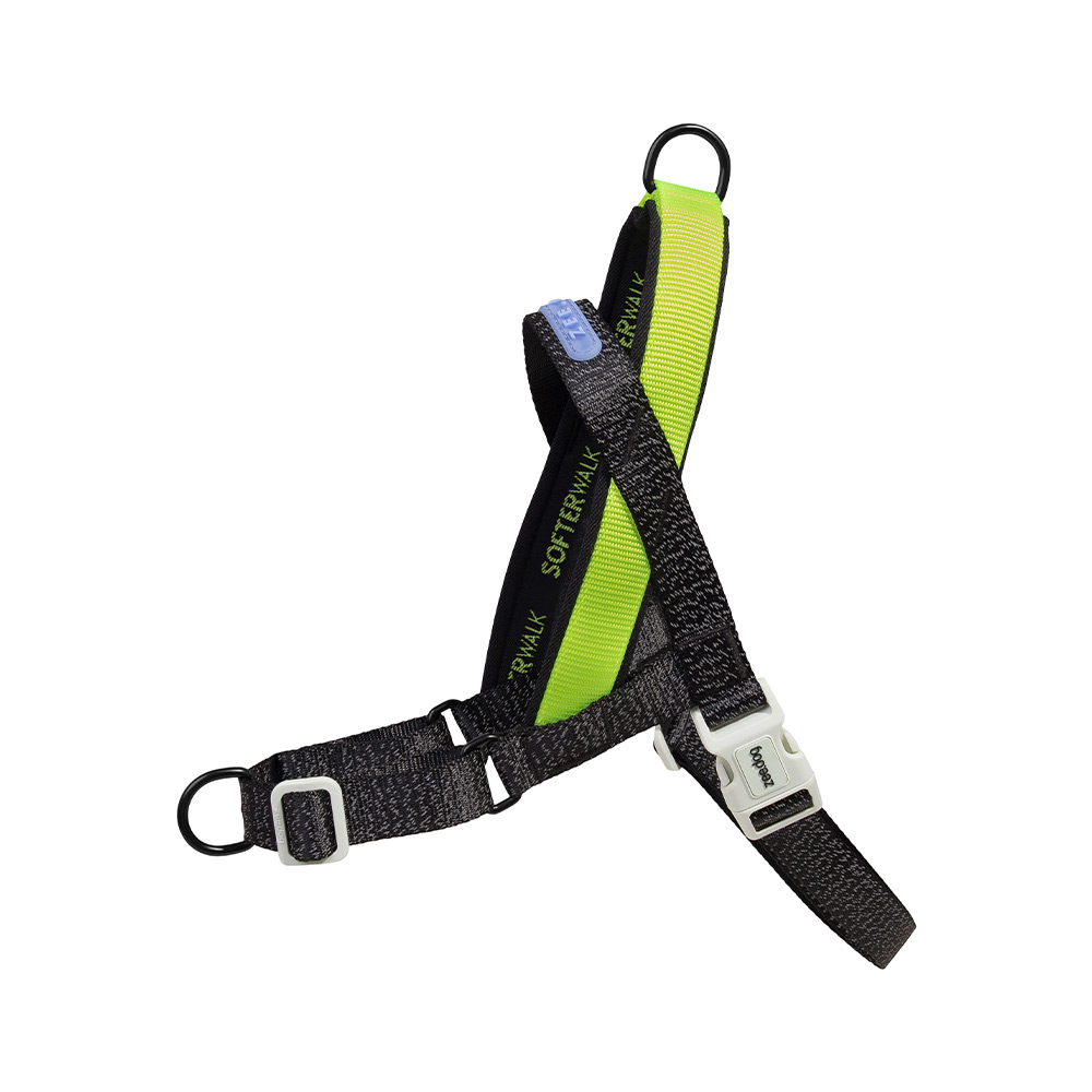 Peitoral Anti Puxão Zee.Dog SofterWalk Nox para Cães