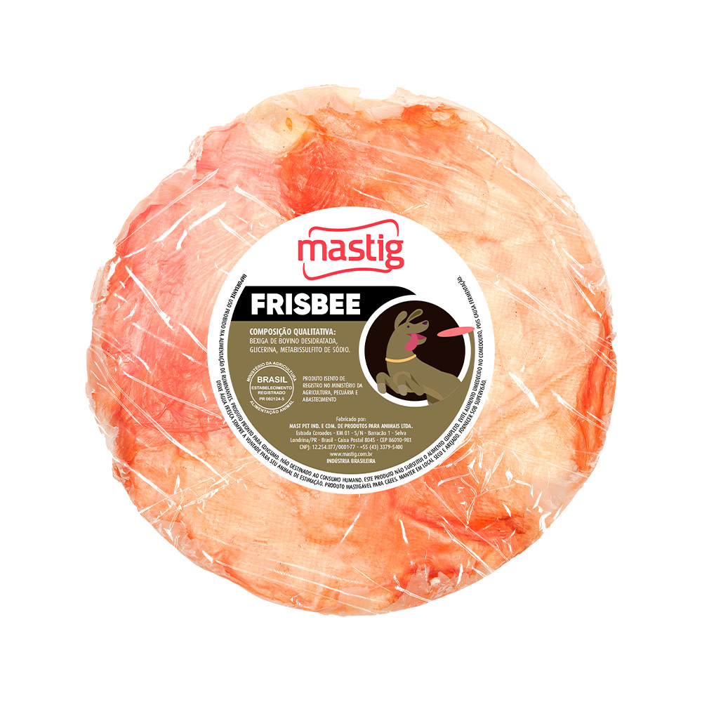 Petisco Natural Mastig Frisbee para Cães 1 Unidade