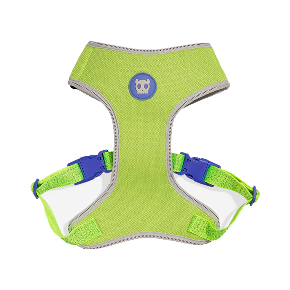 Peitoral Zee.Dog Air Mesh Nox Lumen Ajustável para Cães