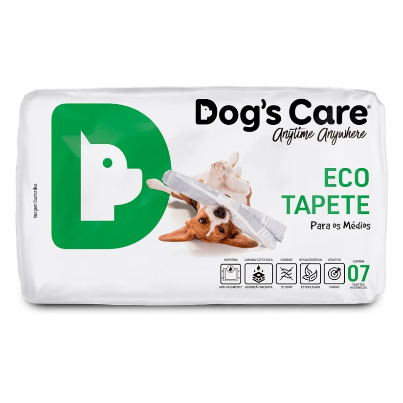 Tapete Higiênico Cães Médio Porte Dog´S Care 7 Unidades