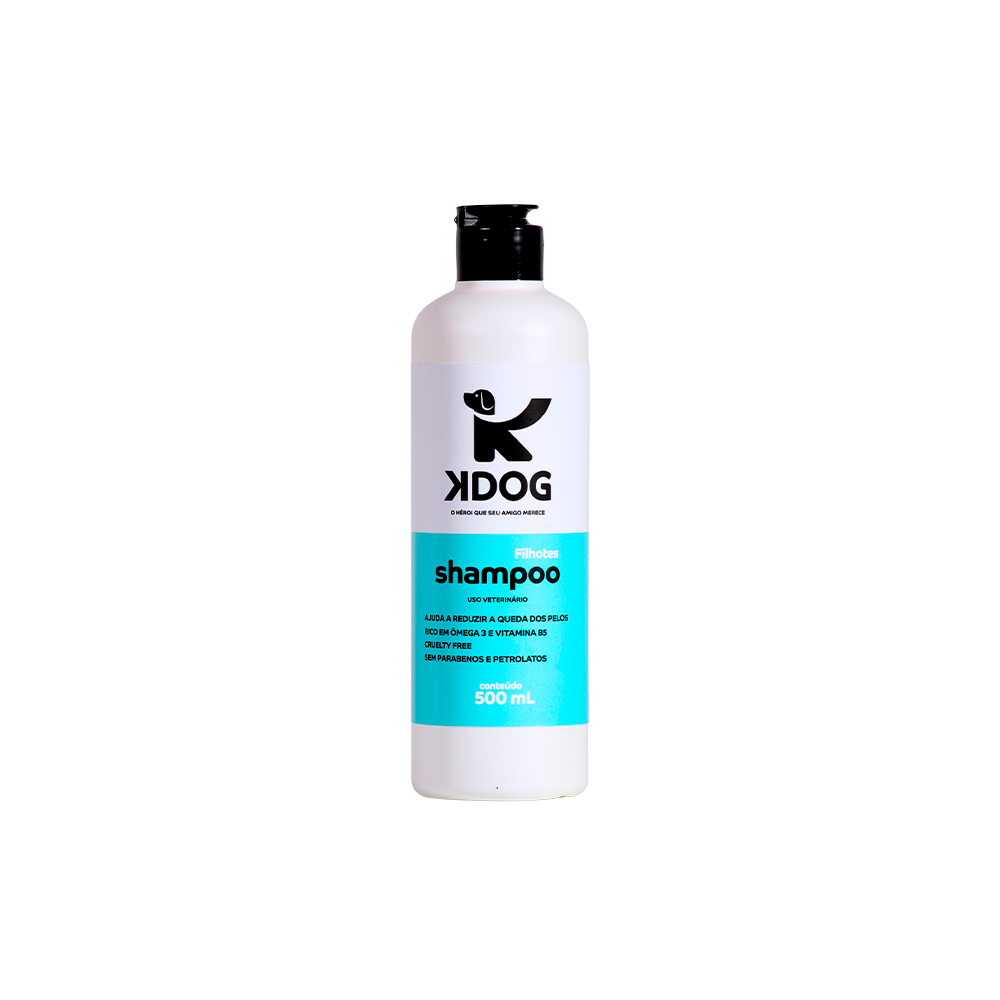 Shampoo Kdog para Cães Filhotes 500 ml