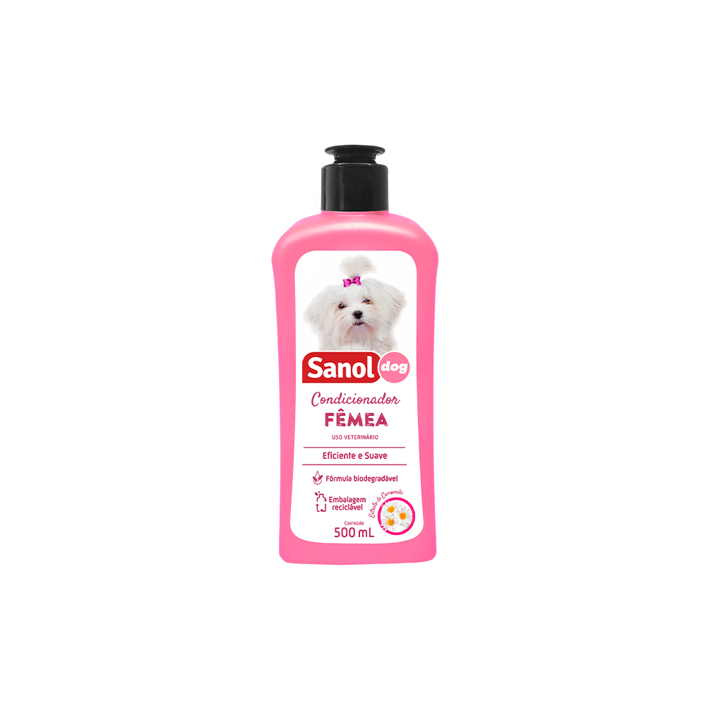 Condicionador Sanol Dog para Cães Fêmeas 500 ml