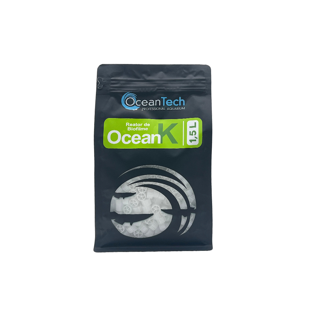 Mídia Biológica Ocean Tech Ocen-K para Aquários 1,5L