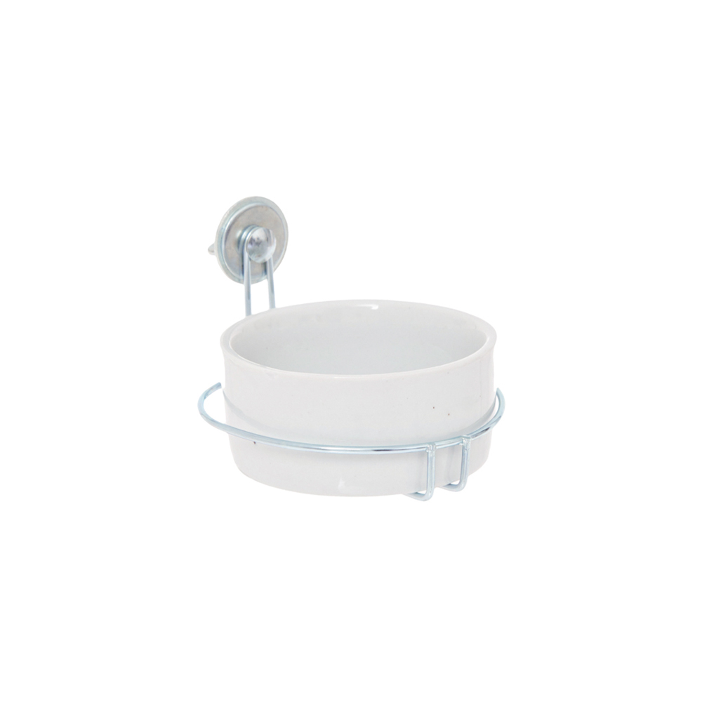 Comedouro com Suporte Kakatoo de Porcelana para Pássaros N4