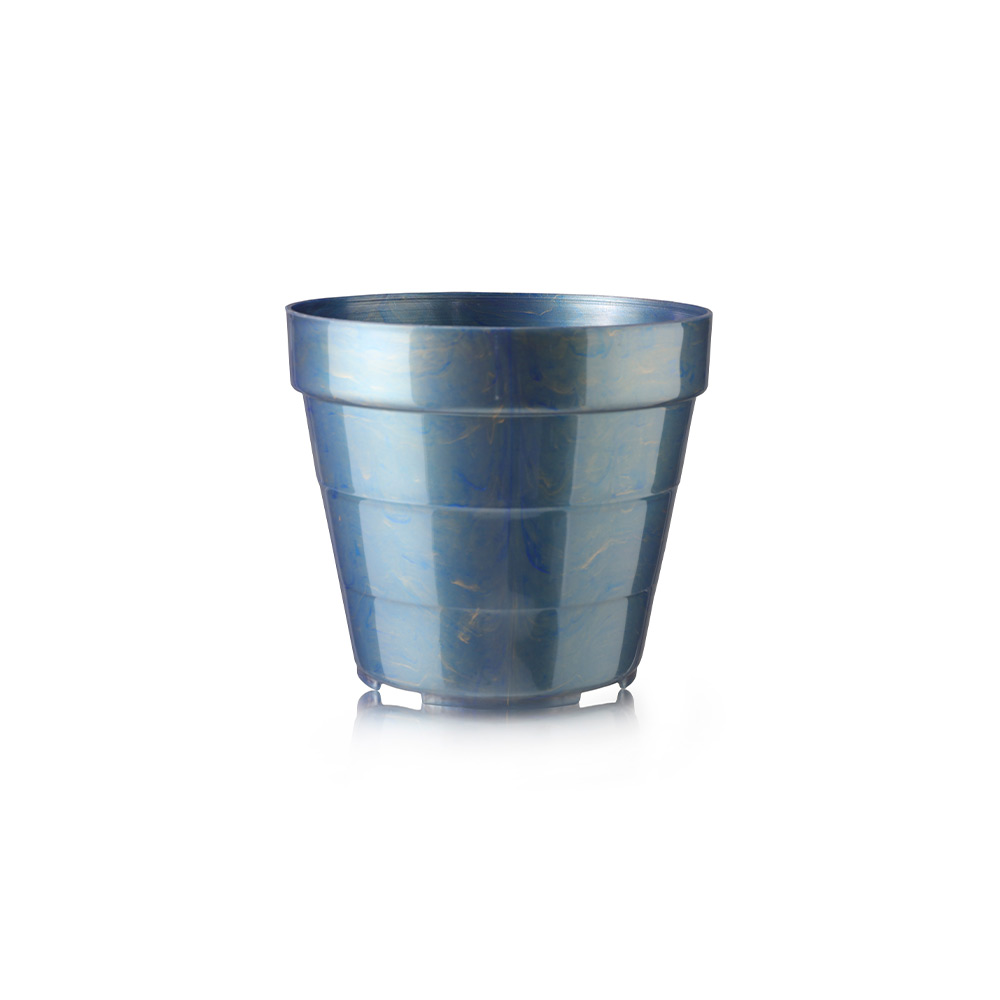Cachepô Desli Vintage Azul Sunshine