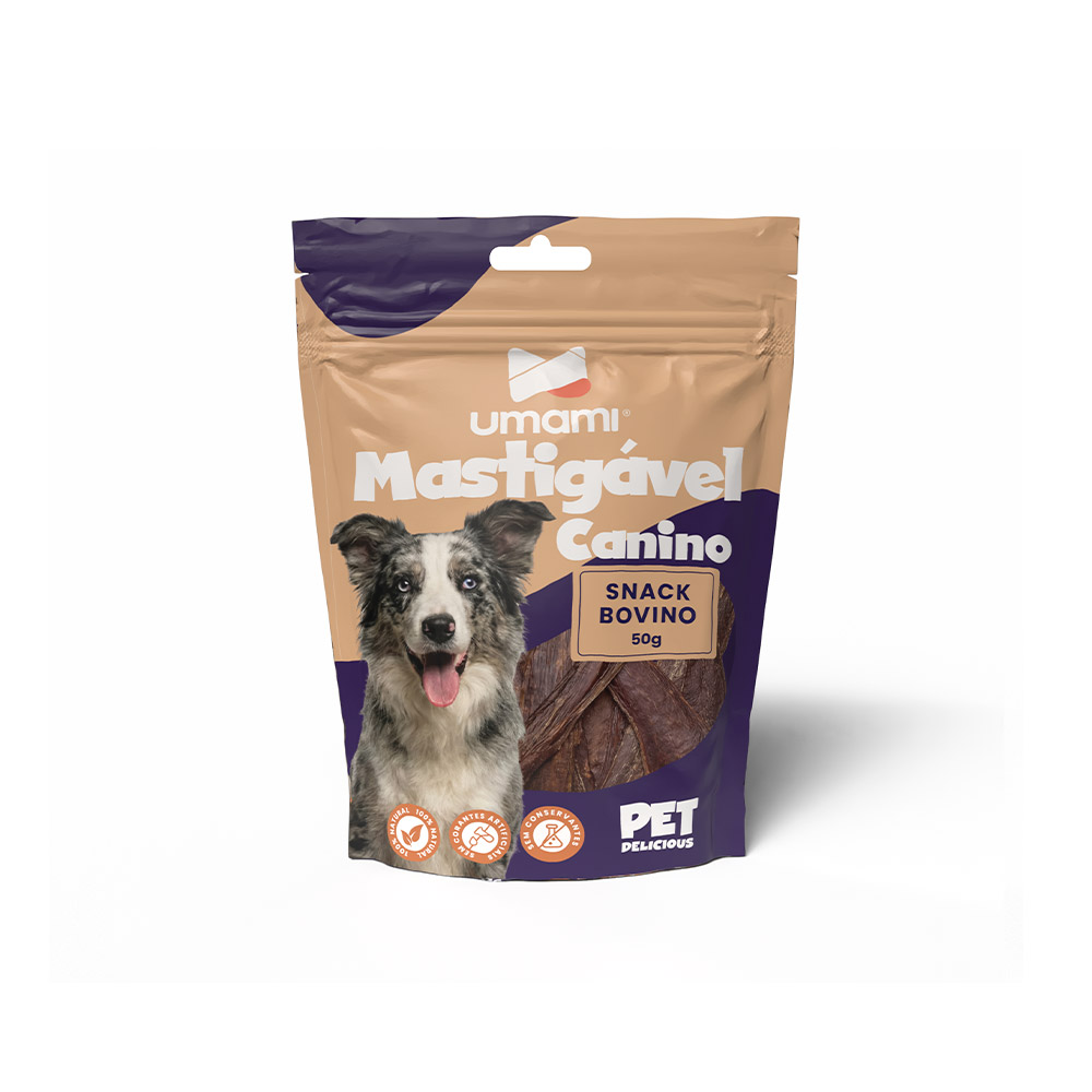 Osso Umami Esôfago Bovino para Cães 50 g