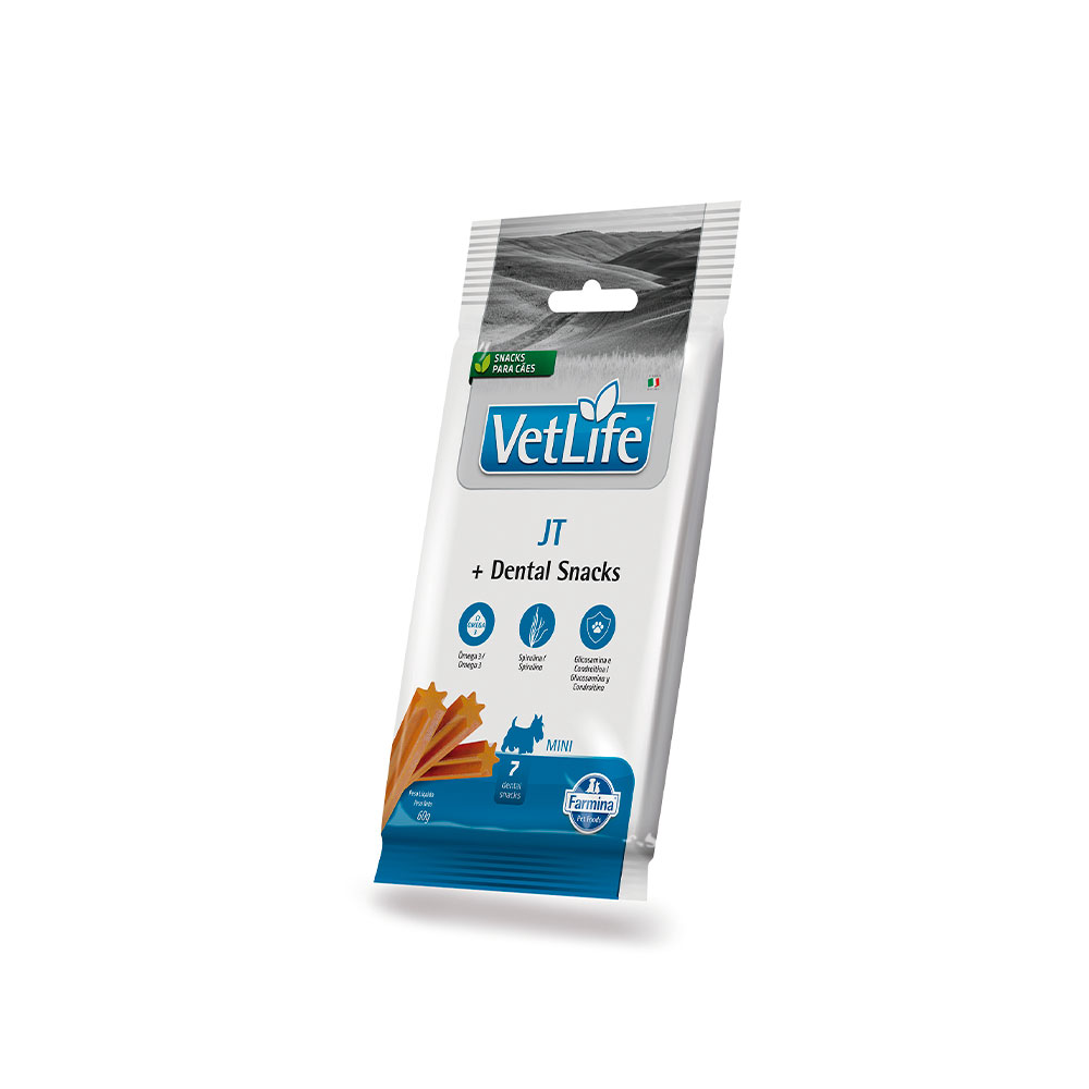 Petisco Dental Vet Life JT para Cães de Raças Mini e Pequenas 60 g