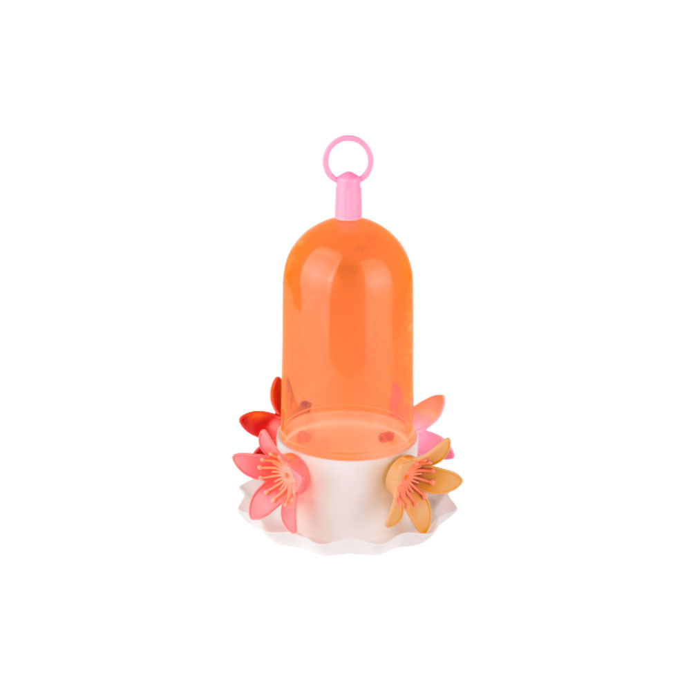 Bebedouro InjetFour Ecológico Happy Laranja para Beija-Flor 200 ml