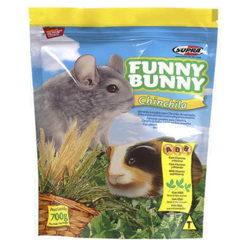Ração Funny Bunny Supra Para Chinchila 700g