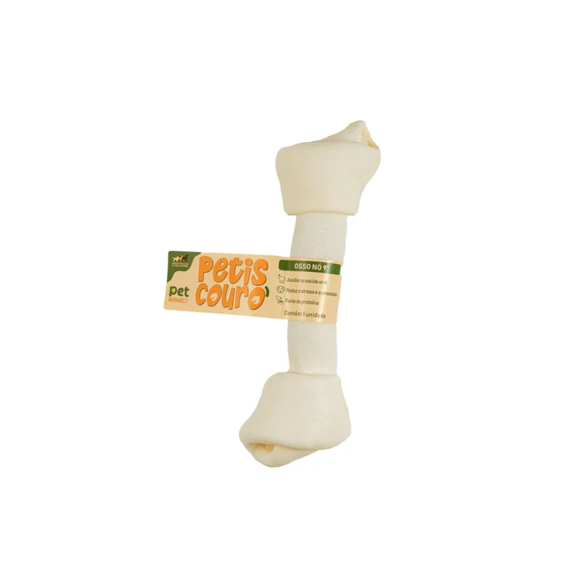 Osso para Cães Pet Maniacs Nó 9" 1 Unidade