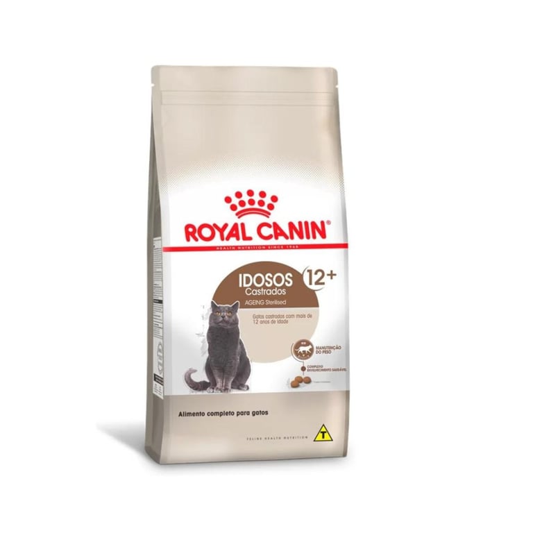 Ração Gatos Royal Canin Sterilised 12+1,5kg