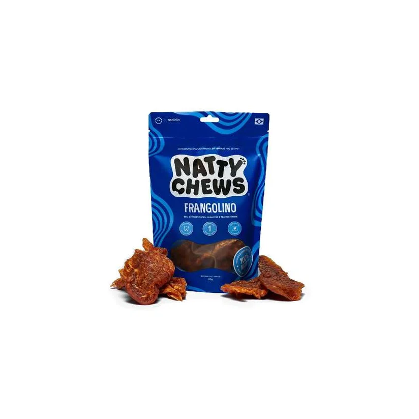 Natty Chews Frangolino Sassami De Frango 80g