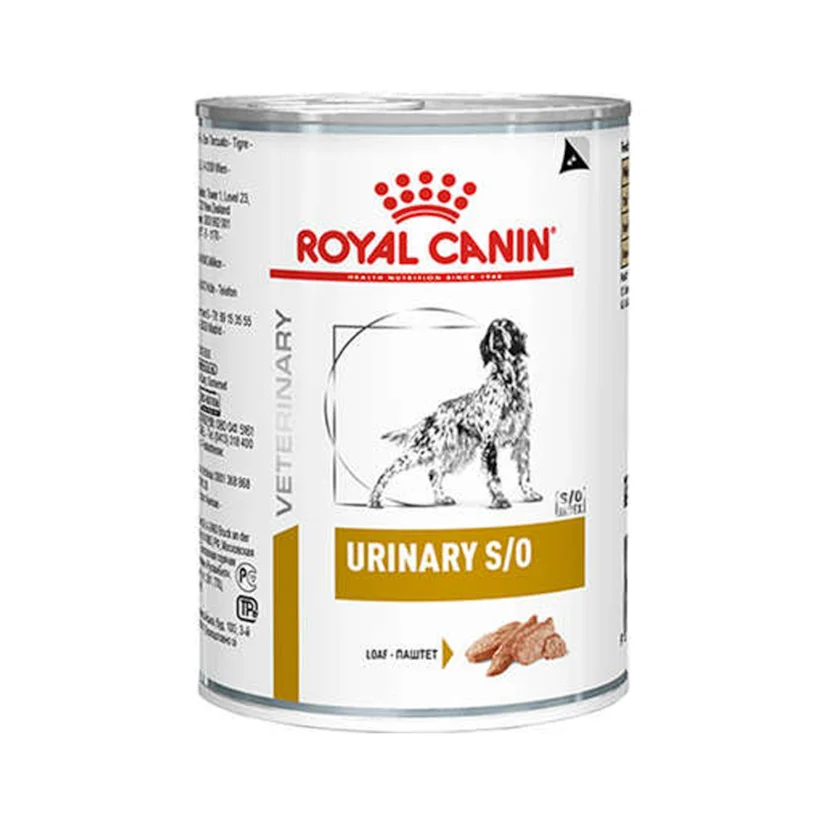 Ração Cães Royal Canin Veterinary Urinary S/O Lata 410g