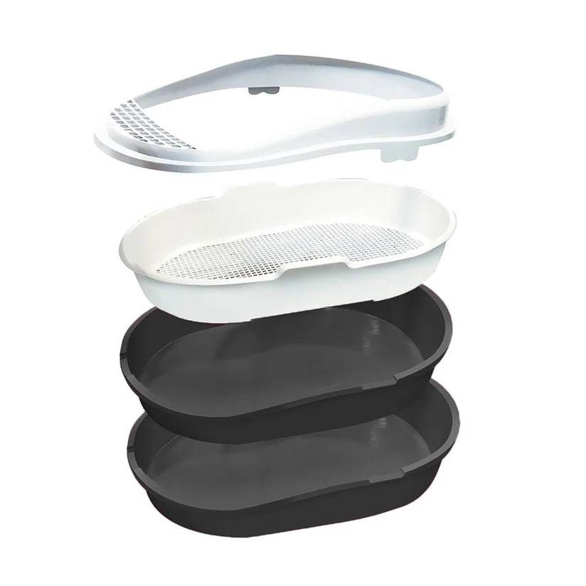 Banheira Gato Higiênica Furacão Pet Furba Black