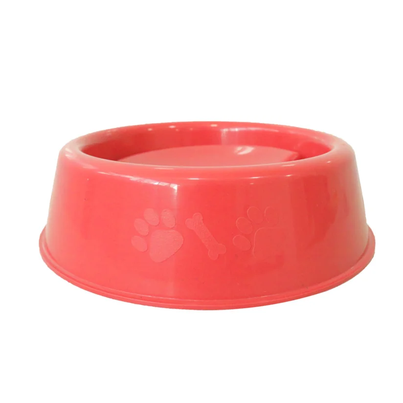 Bebedouro para Cães Pelos Longos Vermelho Tudo Pet 1L