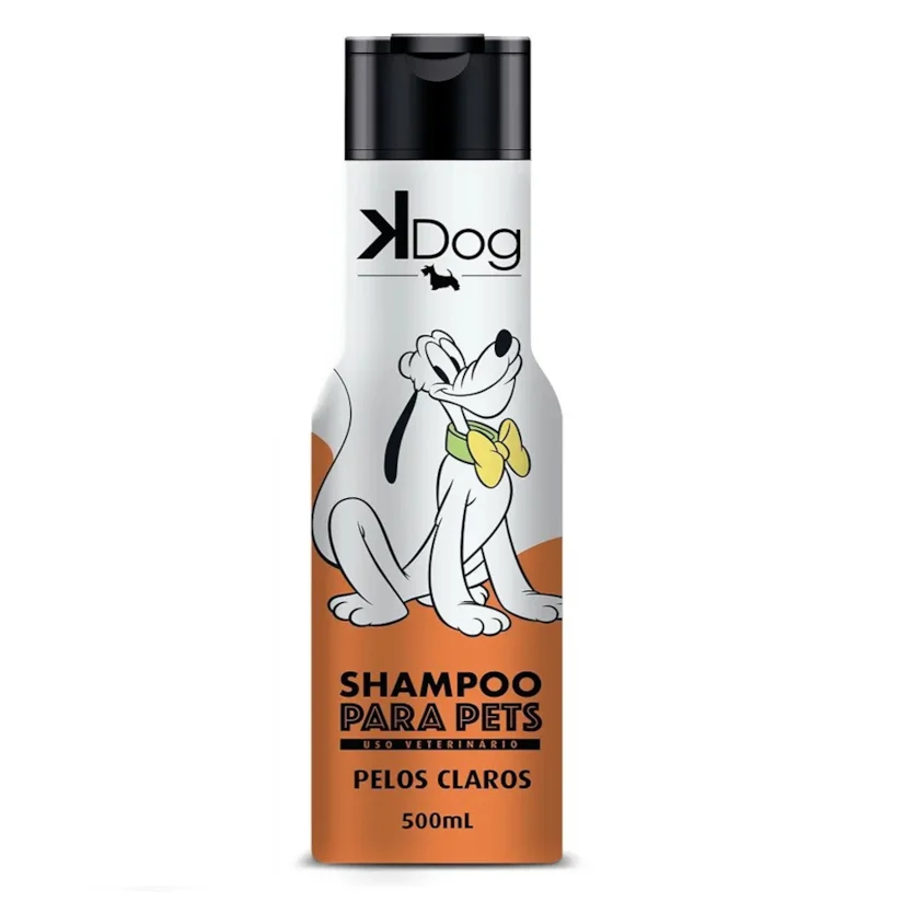 Shampoo K-Dog Iluminador Pelos Claros e Amarelos 500ml