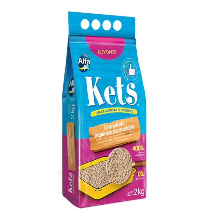 Granulado De Madeira Kets 2kg