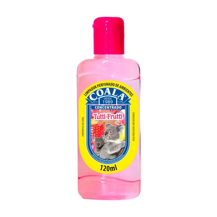 Combo Coala Limpadores 120ml Tutti-Frutti e Chá Branco
