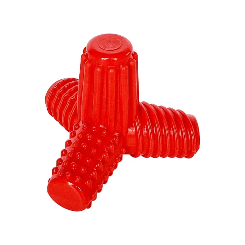 Brinquedo Cães Pet Games Mordedor 4 Dogs Nylon Vermelho Tam.P