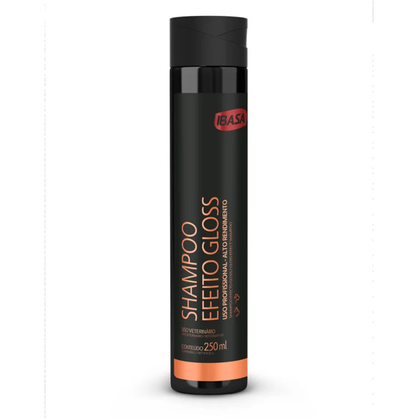 Shampoo efeito gloss Ibasa 250ml