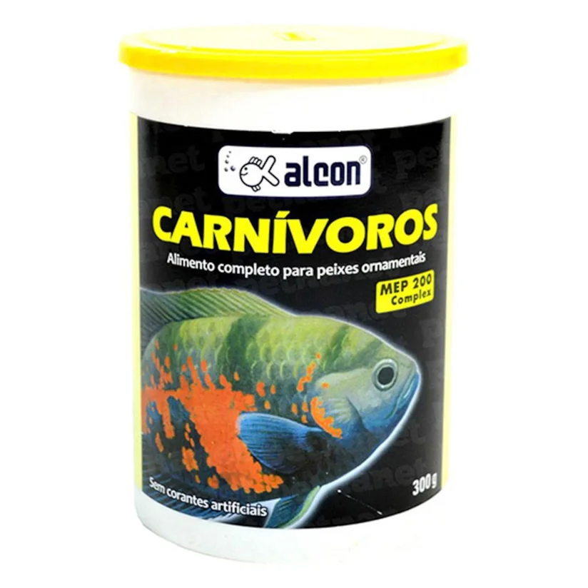 Ração Para Peixes Carnívoros Alcon 300g