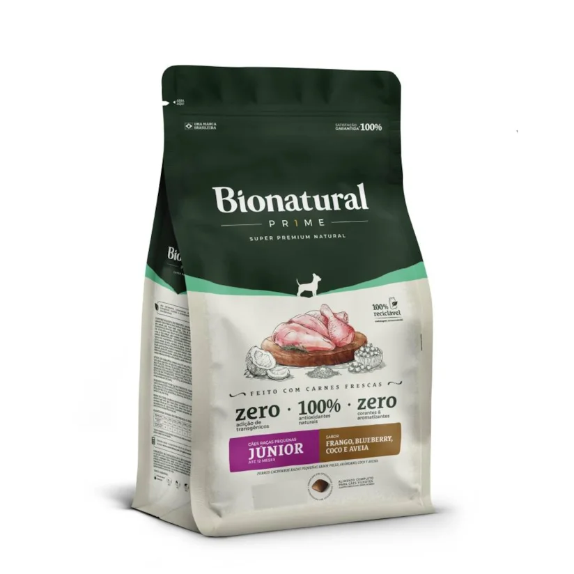 Ração Special Dog Bionatural Prime Raças Pequenas Junior Frango 10,1kg
