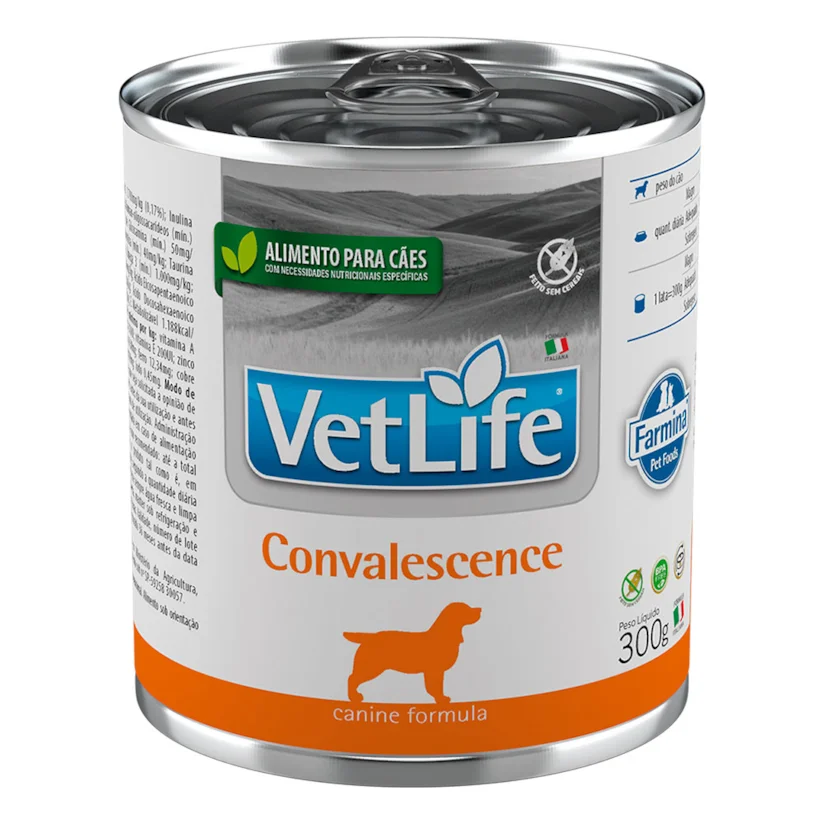 Ração Úmida Vet Life Cães Convalescence 300g
