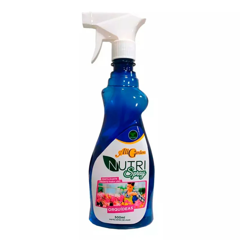Fertilizante Foliar Spray Orquídea All Garden Pronto Uso 500ml