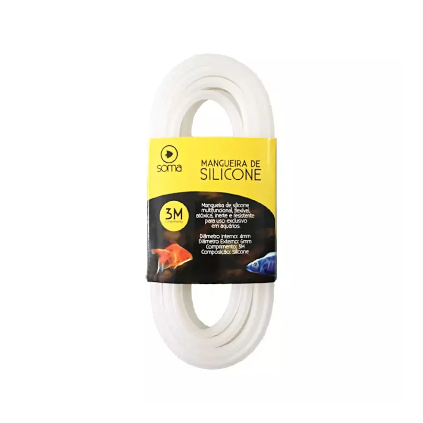 Mangueira de Silicone Para Aquário Soma 3 Metros