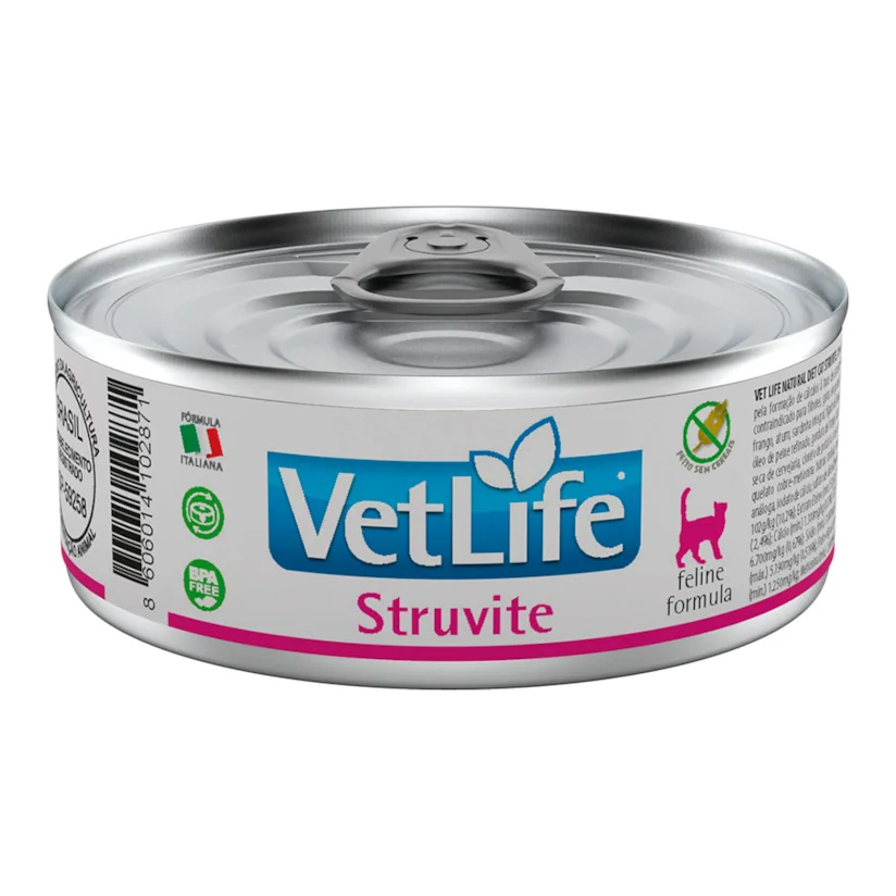 Ração Úmida Vet Life Gatos Struvite 85g