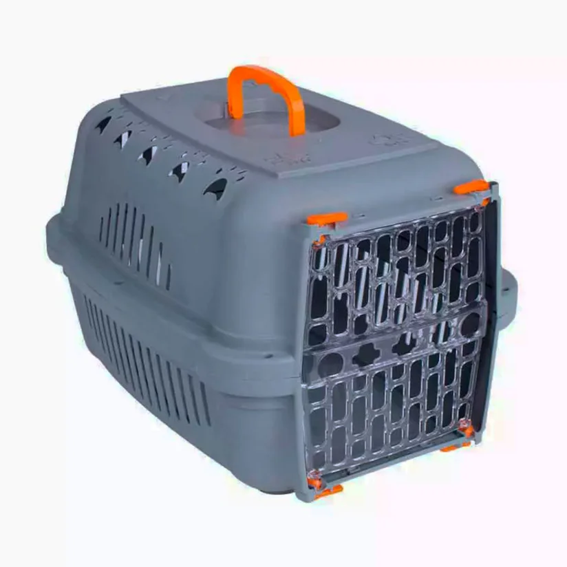 Caixa De Transporte Durapets Falcon Neon Joy Laranja Nº2
