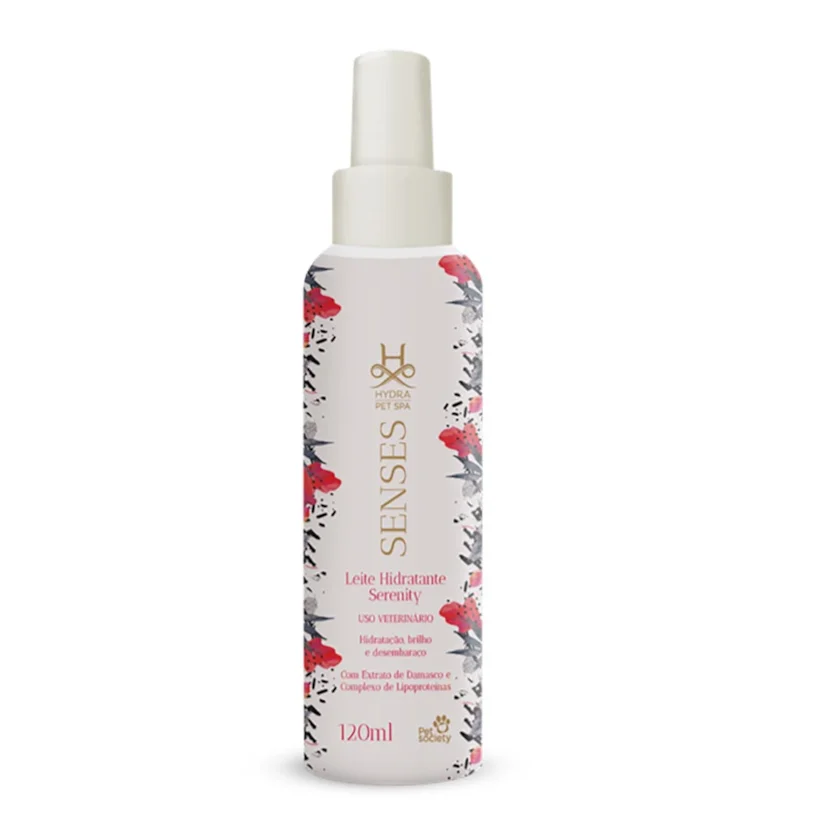 Hidratante Hydra Pet Spa Senses Leite Serenity Pet Society 120ml