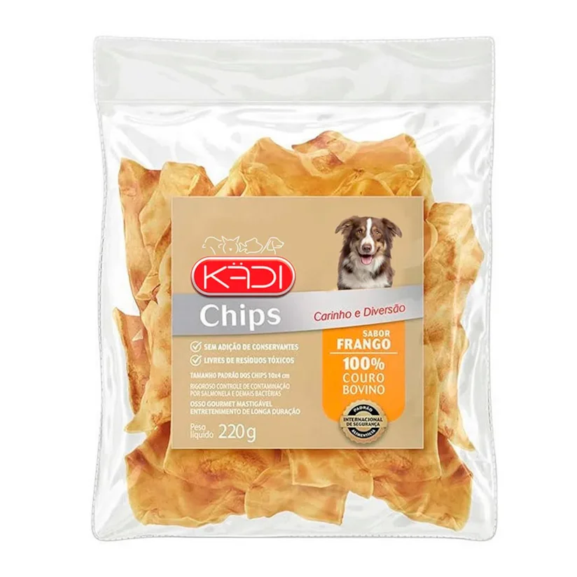 Osso Cães Kadi Chips Frango 220g