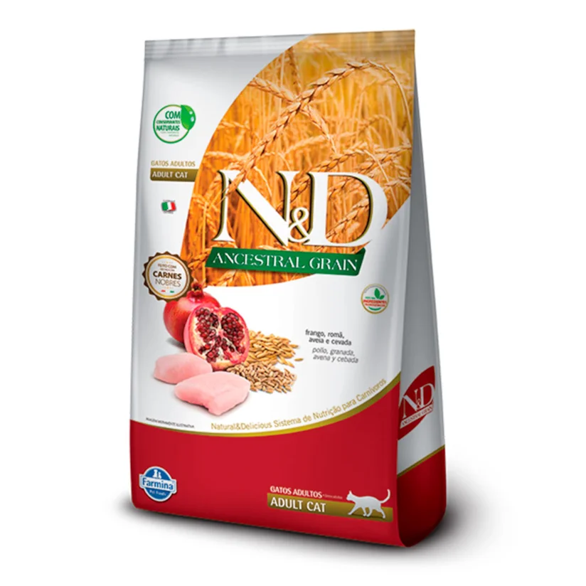Ração N&D Ancestral Gatos Adultos Frango 1,5kg