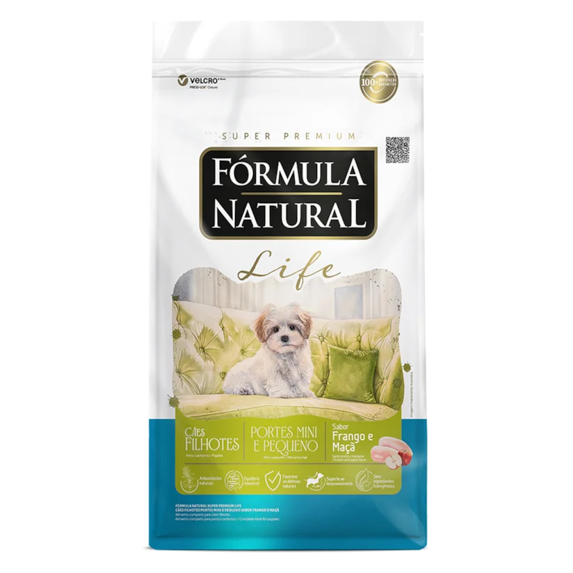 Ração Fórmula Natural Cães Filhotes Raças Mini e Pequenas 15kg